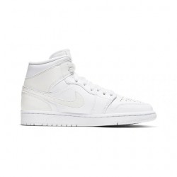 Jordan 1 Mid "Ivory White" Mujer BQ6472-112