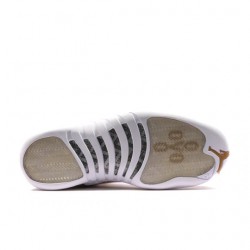 Jordan 12 Retro "OVO White" Hombre 873864-102