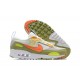 Hombre Nike Air Max 90 Futura Verde Naranja Zapatillas De Deporte