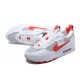 Hombre Nike Air Max 90 Futura Blanco Rojo FD9865-100 Zapatillas De Deporte