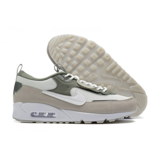 Hombre Nike Air Max 90 Futura Wolf Gris DZ4708-001 Zapatillas De Deporte