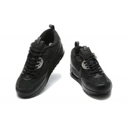 Mujer/Hombre Nike Air Max 90 Futura Negro DM9922-101 Zapatillas De Deporte