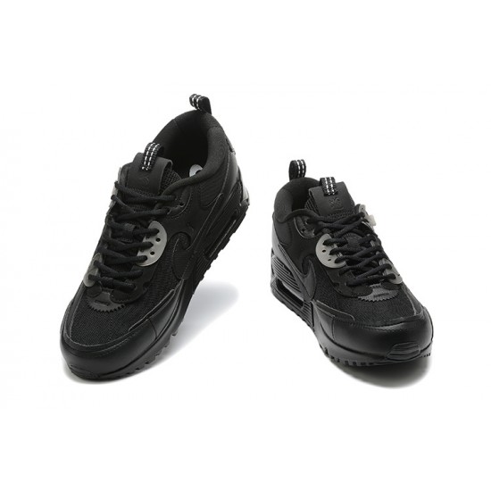 Mujer/Hombre Nike Air Max 90 Futura Negro DM9922-101 Zapatillas De Deporte