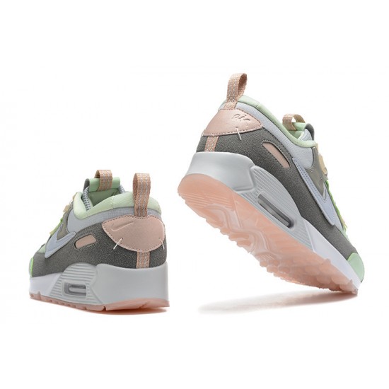 Mujer/Hombre Nike Air Max 90 Futura Gris Verde DM9922-001 Zapatillas De Deporte