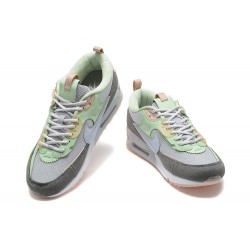 Mujer/Hombre Nike Air Max 90 Futura Gris Verde DM9922-001 Zapatillas De Deporte