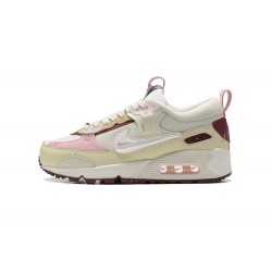 Mujer Nike Air Max 90 Futura Beige Rosa Zapatillas De Deporte