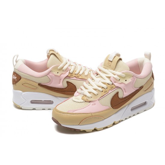 Mujer Nike Air Max 90 Futura Neapolitan Rosa DZ4704-100 Zapatillas De Deporte