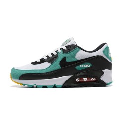 Hombre Nike Air Max 90 Negro Verde DM0029-004 Zapatillas De Deporte