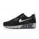 Hombre Nike Air Max 90 Negro Gris Blanco Zapatillas De Deporte