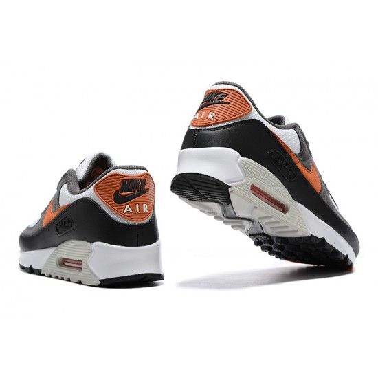 Hombre Nike Air Max 90 Negro Naranja DM0029-101 Zapatillas De Deporte