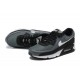 Hombre Nike Air Max 90 Negro Blanco CN8490-002 Zapatillas De Deporte