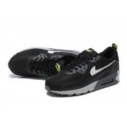 Hombre Nike Air Max 90 Negro Blanco DZ4495-001 Zapatillas De Deporte