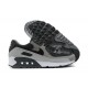 Hombre Nike Air Max 90 Negro y Gris Zapatillas De Deporte