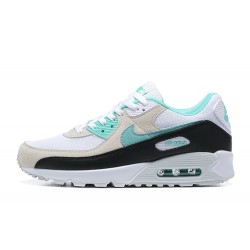 Hombre Nike Air Max 90 Azul Beige y Gris Zapatillas De Deporte