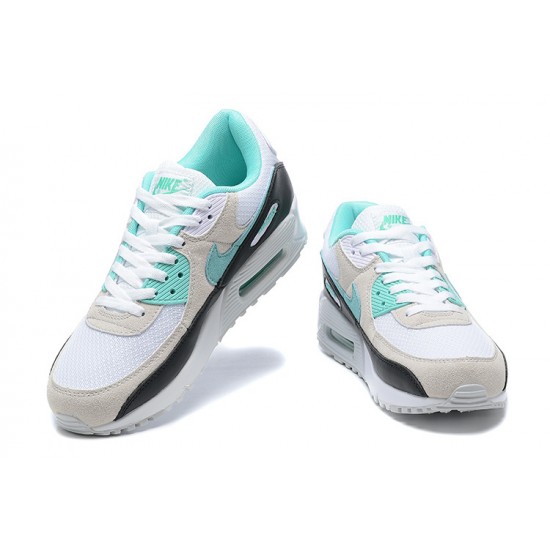 Hombre Nike Air Max 90 Azul Beige y Gris Zapatillas De Deporte