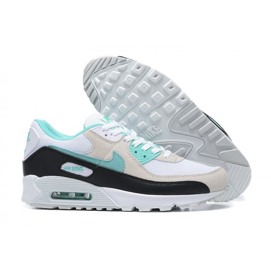 Hombre Nike Air Max 90 Azul Beige y Gris Zapatillas De Deporte