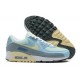 Hombre Nike Air Max 90 Azul Blanco DM2829-001 Zapatillas De Deporte