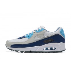 Hombre Nike Air Max 90 Azul Blanco FD0664-400 Zapatillas De Deporte