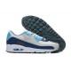 Hombre Nike Air Max 90 Azul Blanco FD0664-400 Zapatillas De Deporte