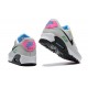 Hombre Nike Air Max 90 Gris Rosa DE4398-001 Zapatillas De Deporte