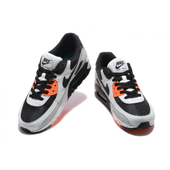 Hombre Nike Air Max 90 Naranja Negro DC9845-100 Zapatillas De Deporte