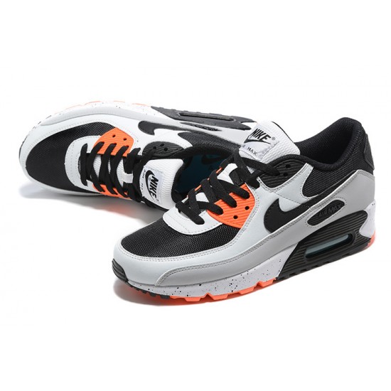 Hombre Nike Air Max 90 Naranja Negro DC9845-100 Zapatillas De Deporte