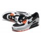 Hombre Nike Air Max 90 Naranja Negro DC9845-100 Zapatillas De Deporte