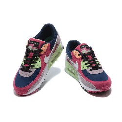 Hombre Nike Air Max 90 Rosa Verde DM0035-500 Zapatillas De Deporte