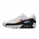 Hombre Nike Air Max 90 Blanco Negro FD0654-400 Zapatillas De Deporte