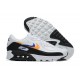 Hombre Nike Air Max 90 Blanco Negro FD0654-400 Zapatillas De Deporte