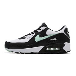 Hombre Nike Air Max 90 Blanco Verde DH4619-100 Zapatillas De Deporte