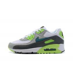 Hombre Nike Air Max 90 Blanco Gris DJ6897-100 Zapatillas De Deporte