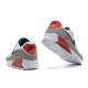 Hombre Nike Air Max 90 Blanco Rojo Zapatillas De Deporte