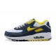 Hombre Nike Air Max 90 Amarillo Azul DC9845-101 Zapatillas De Deporte