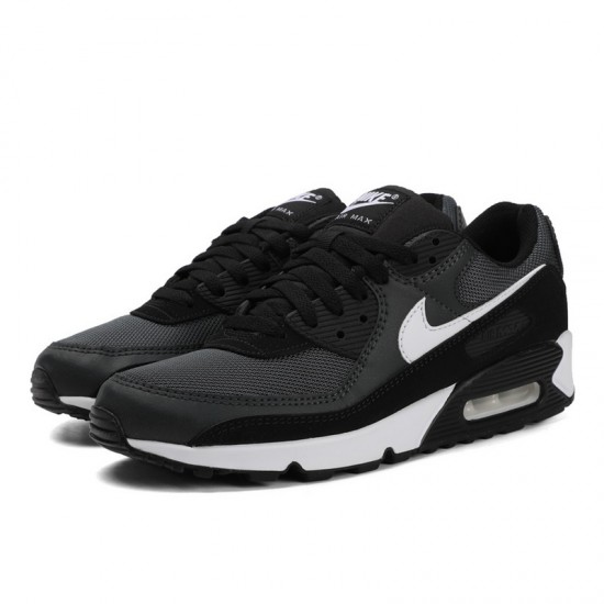 Mujer/Hombre Nike Air Max 90 Negro CN8490-002 Zapatillas De Deporte