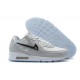 Mujer/Hombre Nike Air Max 90 Gris Blanco CN8607-002 Zapatillas De Deporte