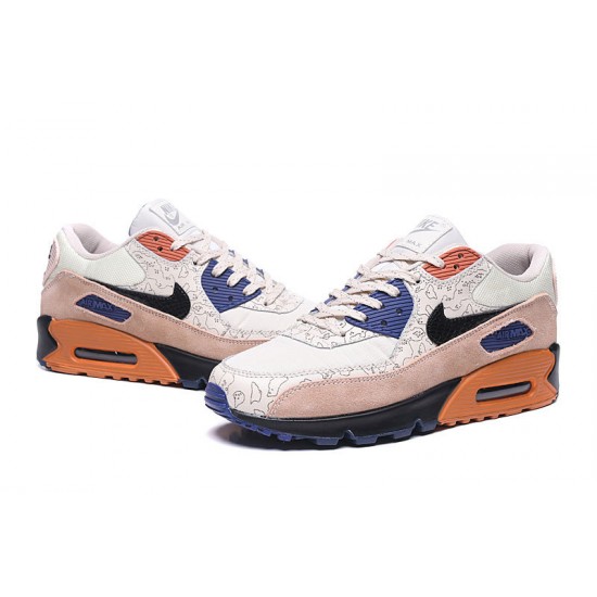 Mujer/Hombre Nike Air Max 90 Rosa Negro CI5646-001 Zapatillas De Deporte