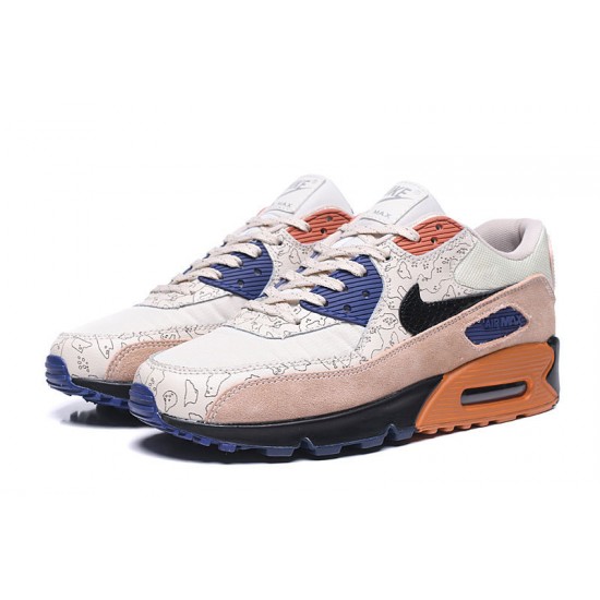 Mujer/Hombre Nike Air Max 90 Rosa Negro CI5646-001 Zapatillas De Deporte