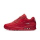 Mujer/Hombre Nike Air Max 90 Rojo Zapatillas De Deporte