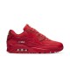 Mujer/Hombre Nike Air Max 90 Rojo Zapatillas De Deporte