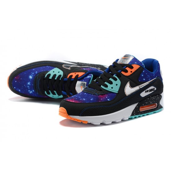 Mujer/Hombre Nike Air Max 90 Supernova Azul Blanco CW6018-001 Zapatillas De Deporte