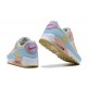 Mujer Nike Air Max 90 Rosa Azul DJ9997-100 Zapatillas De Deporte