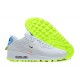 Hombre Nike Air Max 90 SE Worldwide Blanco Azul CK7069-100 Zapatillas De Deporte