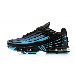 Hombre Nike Air Max Plus 3 Negro Azul CK6715-103 Zapatillas De Deporte