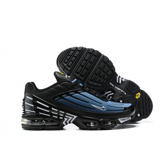 Hombre Nike Air Max Plus 3 Negro Azul Zapatillas De Deporte