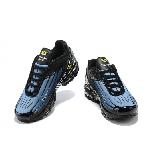 Hombre Nike Air Max Plus 3 Negro Azul Zapatillas De Deporte