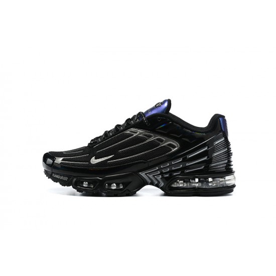 Hombre Nike Air Max Plus 3 Negro CW2647-001 Zapatillas De Deporte