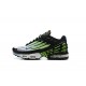 Hombre Nike Air Max Plus 3 Negro Verde DM2835-001 Zapatillas De Deporte