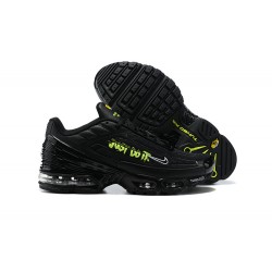 Hombre Nike Air Max Plus 3 Negro Verde Zapatillas De Deporte