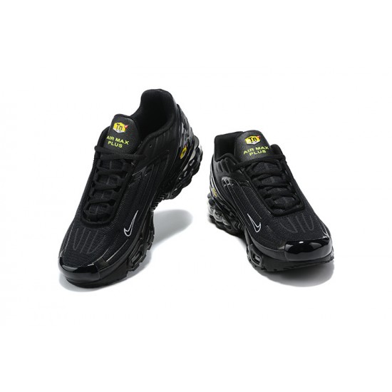 Hombre Nike Air Max Plus 3 Negro Verde Zapatillas De Deporte